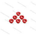 Красный цвет алюминиевые орежные орехи AR15